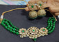 Choker Necklace Mehandi Set Sku-1639 rchiecreation