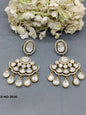 Moissanite kundan Earing SKU-2030 rchiecreation