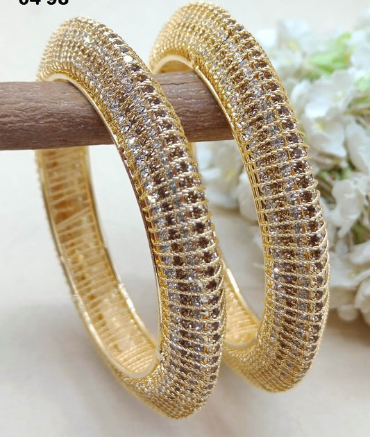 Golden Stone Bangle SKU-6007 rchiecreation