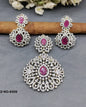 Cz ad Earring &Pendant Set Sku-6307 rchiecreation