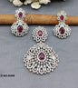 Cz ad Earring &Pendant Set Sku-6307 rchiecreation