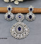 Cz ad Earring &Pendant Set Sku-6307 rchiecreation