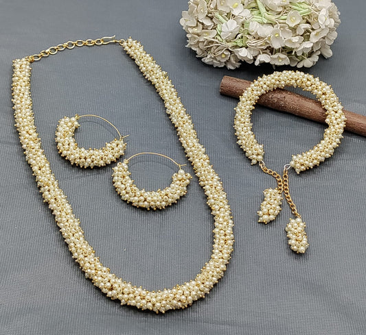 Pearl Golden Combo Set SKU-6599 rchiecreation