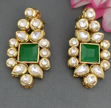 Golden Kundan Earring SKU RC 168 D-3