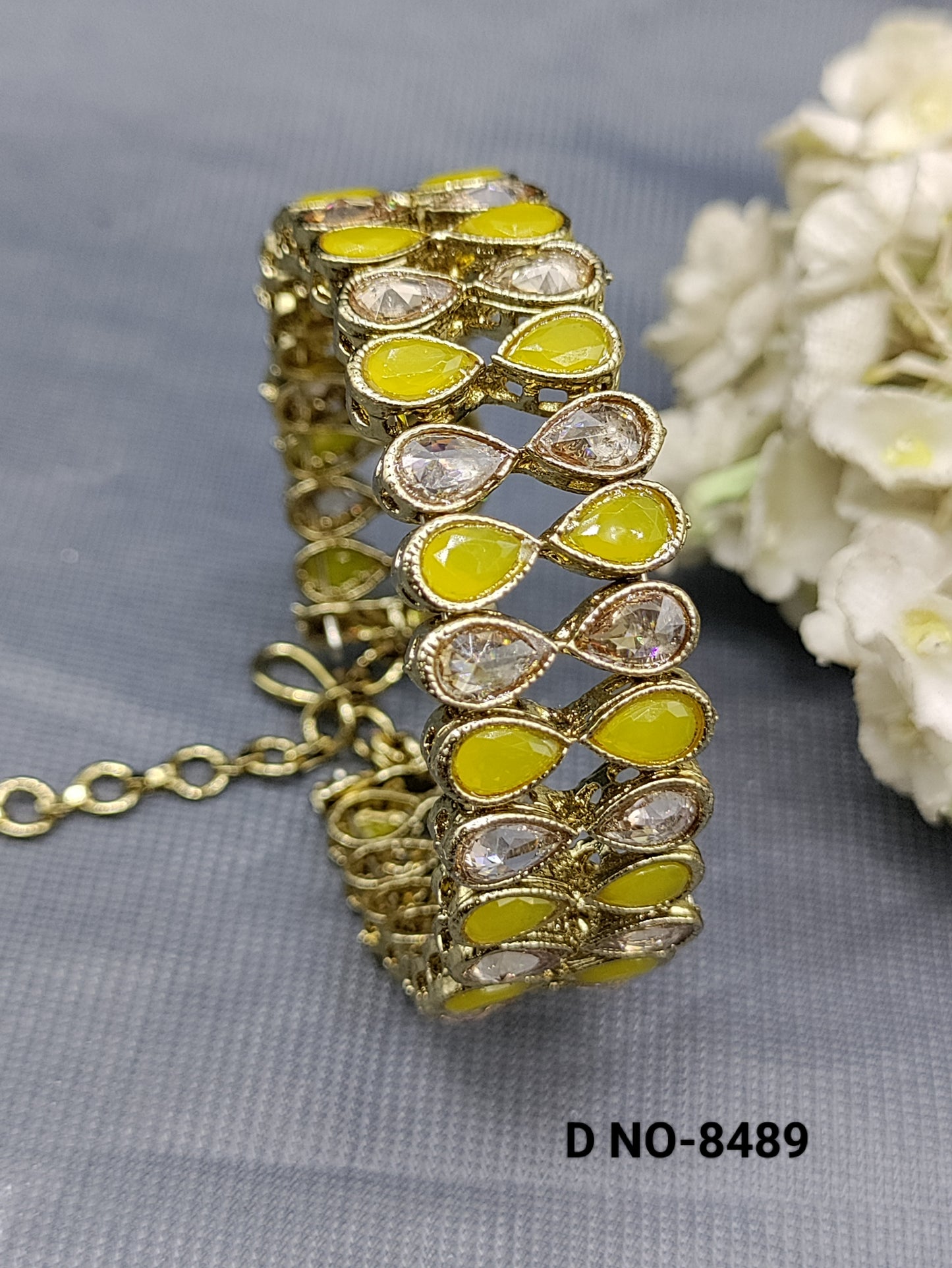 Women Polki Bracelet Sku 8489 E2 rchiecreation