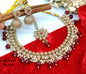 Beautiful Polki Necklace Sku 6347 rchiecreation