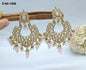 Beautiful Polki Earrings Sku 1008 rchiecreation