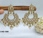 Beautiful Polki Earrings Sku 1008 rchiecreation