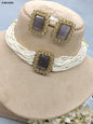 Choker Necklace Set Sku-5305 B4 rchiecreation