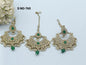 Polki Earring & Tica Mehndi Sku-765 A1 rchiecreation