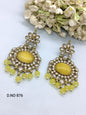 Kundan Mehandi Earring Sku 876 rchiecreation