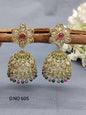 Polki Jhumki Mehndi Earring Sku-605 A4 rchiecreation