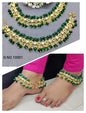 Antique Golden flexible Payal Sku 10001 rchiecreation