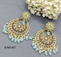 Polki Mehandi Earring Sku 407 rchiecreation