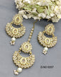 Polki Mehandi Earring & Tica Sku 0207 rchiecreation