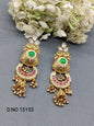 Antique Golden Earring Sku 15153 rchiecreation