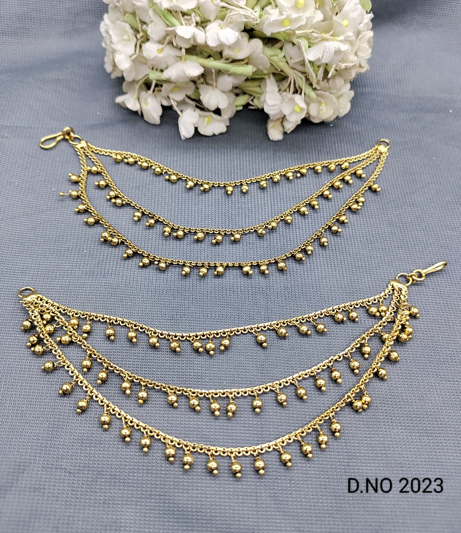 Antique Golden kanchin Sku 2023 rchiecreation