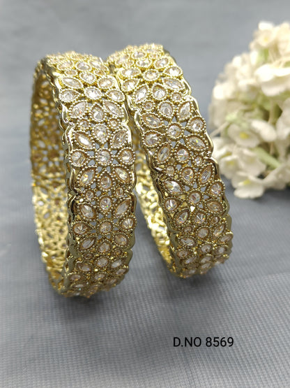 Polki Bangles Sku- 8569 F3 rchiecreation