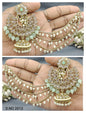 Polki Mehandi Bahubali Earring Sku 2013 rchiecreation