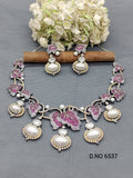 Cz Ad Victorian Necklace Set Sku 6537 rchiecreation