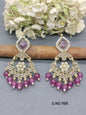 Mehandi  Polki  Earring Sku-988 A1 rchiecreation