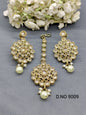 Polki Mehandi Earring & Tica Sku 9009 rchiecreation