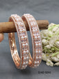 Stone Bangles Rose Gold Sku 5093 rchiecreation