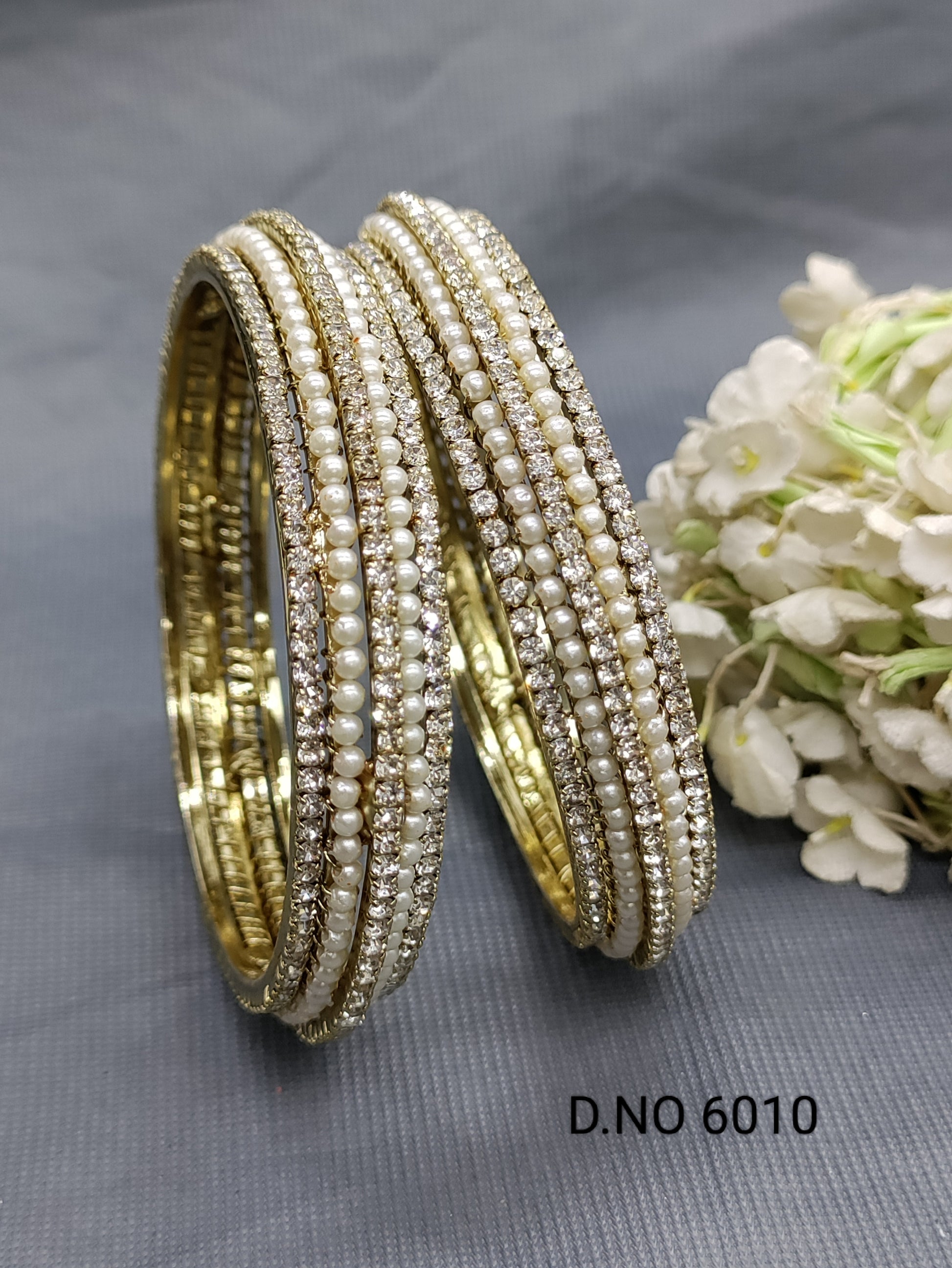 Stone Bangles Mehandi Sku 6010 rchiecreation