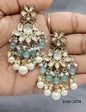 Moissanite Mehandi Earrings Sku 2074 rchiecreation