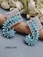 Cz ad Rodium earrings Sku 2116 rchiecreation