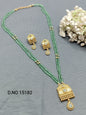 Antique golden mala Necklace Sku 15182 rchiecreation