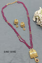 Antique golden mala Necklace Sku 15182 rchiecreation