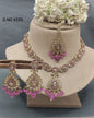 Polki Mehandi Necklace Set Sku 6535 rchiecreation