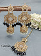 Polki Mehandi Earring & Tica Sku 2005 A2 rchiecreation