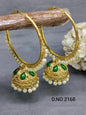 Antique Golden Bali Jhumki Earring Sku 2168 rchiecreation