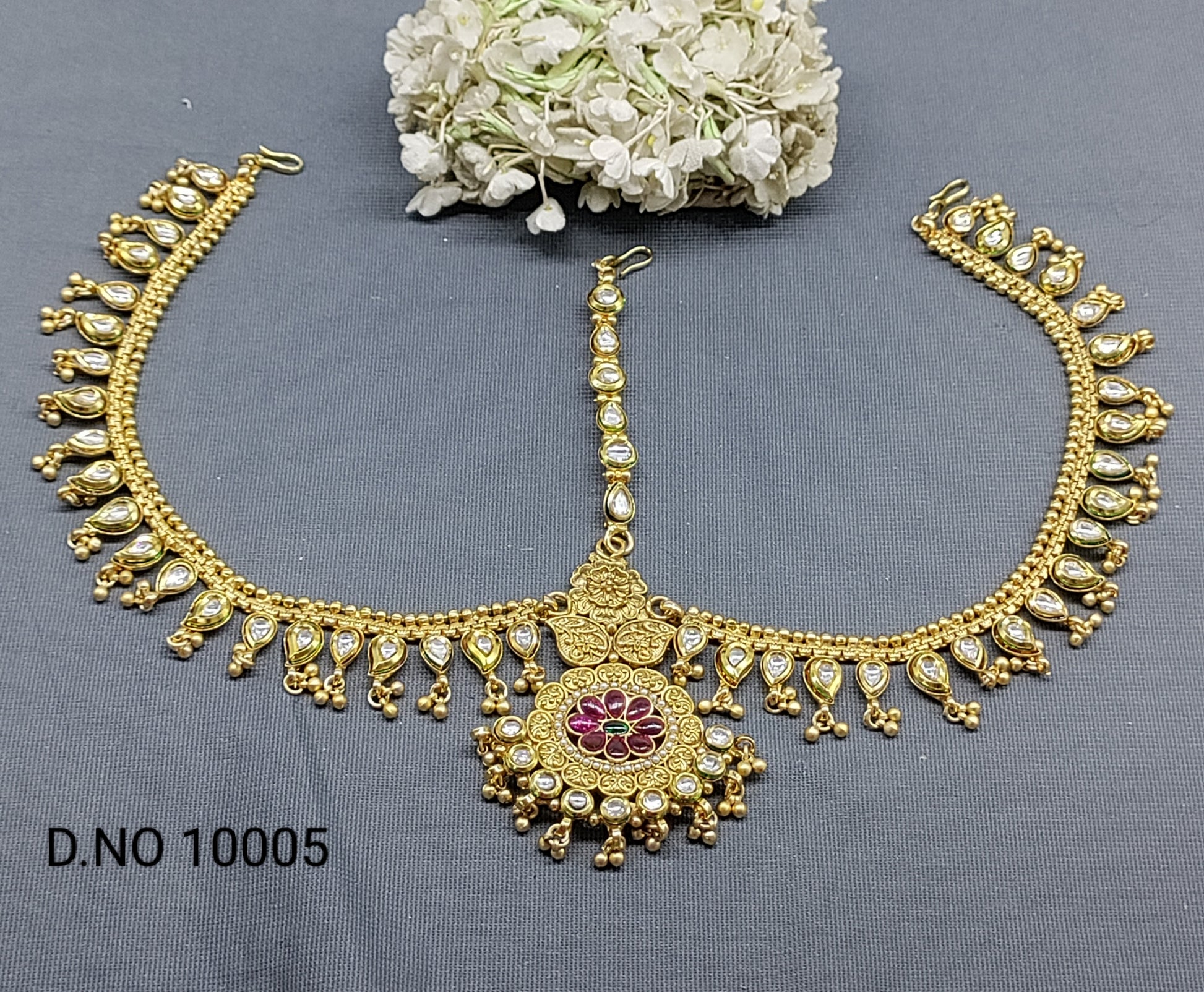 Antique Golden matta pathi Sku 10005 rchiecreation