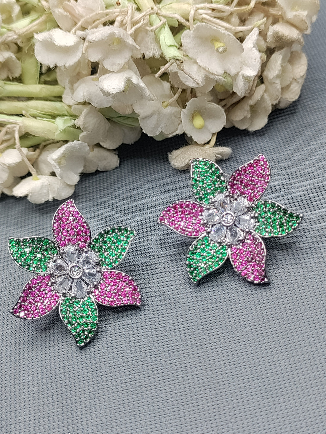 Cz Ad Victorian Earring Sku AE 013 SG rchiecreation