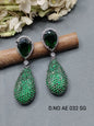 Cz Ad Victorian Earring Sku 2048 C1 rchiecreation