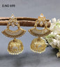 Polki Golden Jhumki Bangles Sku 699 rchiecreation