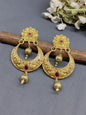 Antique Golden Earrings Sku 922 D3 rchiecreation