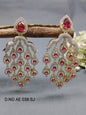 Cz Ad To Tone Earrings Sku AE 038 SJ rchiecreation