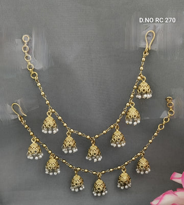 Mehandi Polki Kaan chain Sku RC 270 H-1