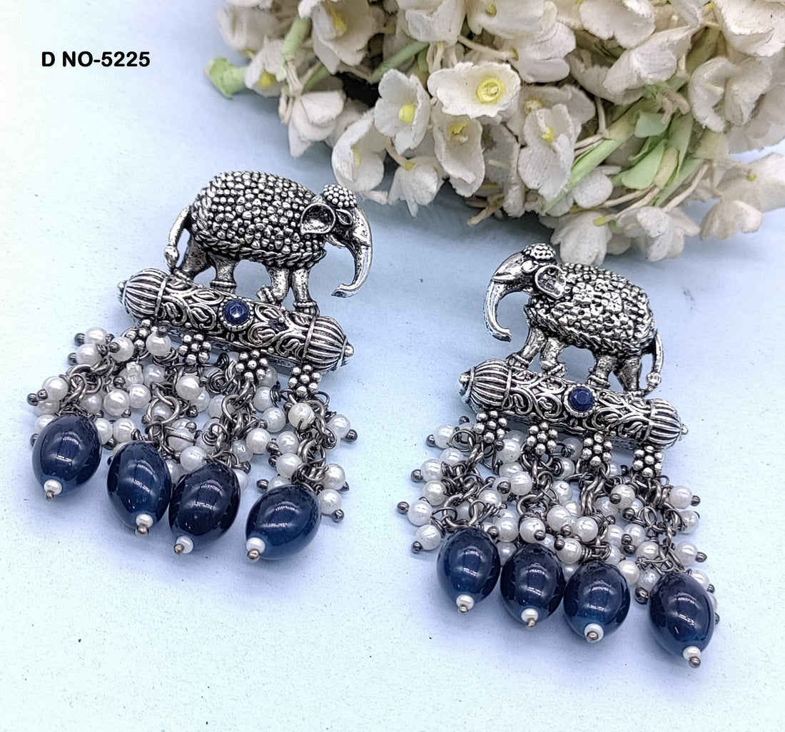 Victorian Polki Earrings Sku-5225 rchiecreation