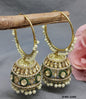 Mehandi Hoop Zhumki Bali Earing SKU-2189 rchiecreation