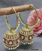 Mehandi Hoop Zhumki Bali Earing SKU-2189 rchiecreation