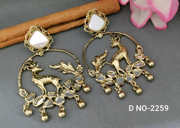 Menhandi Mirror Earing SKU-2259 D-3