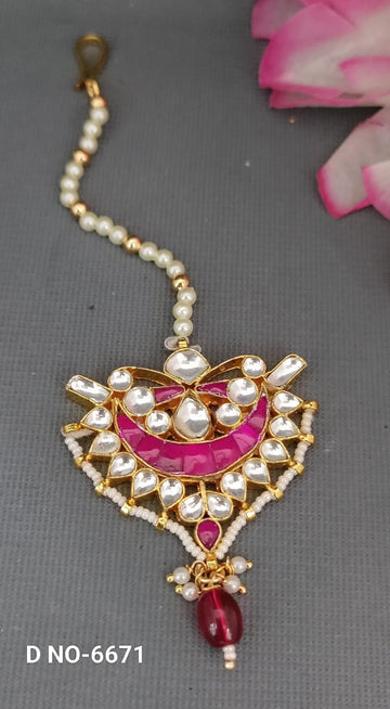 Pacchi Kundan Tikka sku 6671