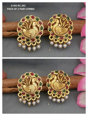 Golden+Rodium Combo Tops & Studs SKU-RC.262 D3