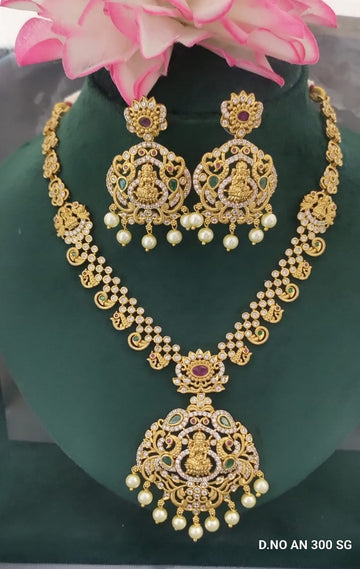 Laxmi god  Necklace SKU AN 300 SG