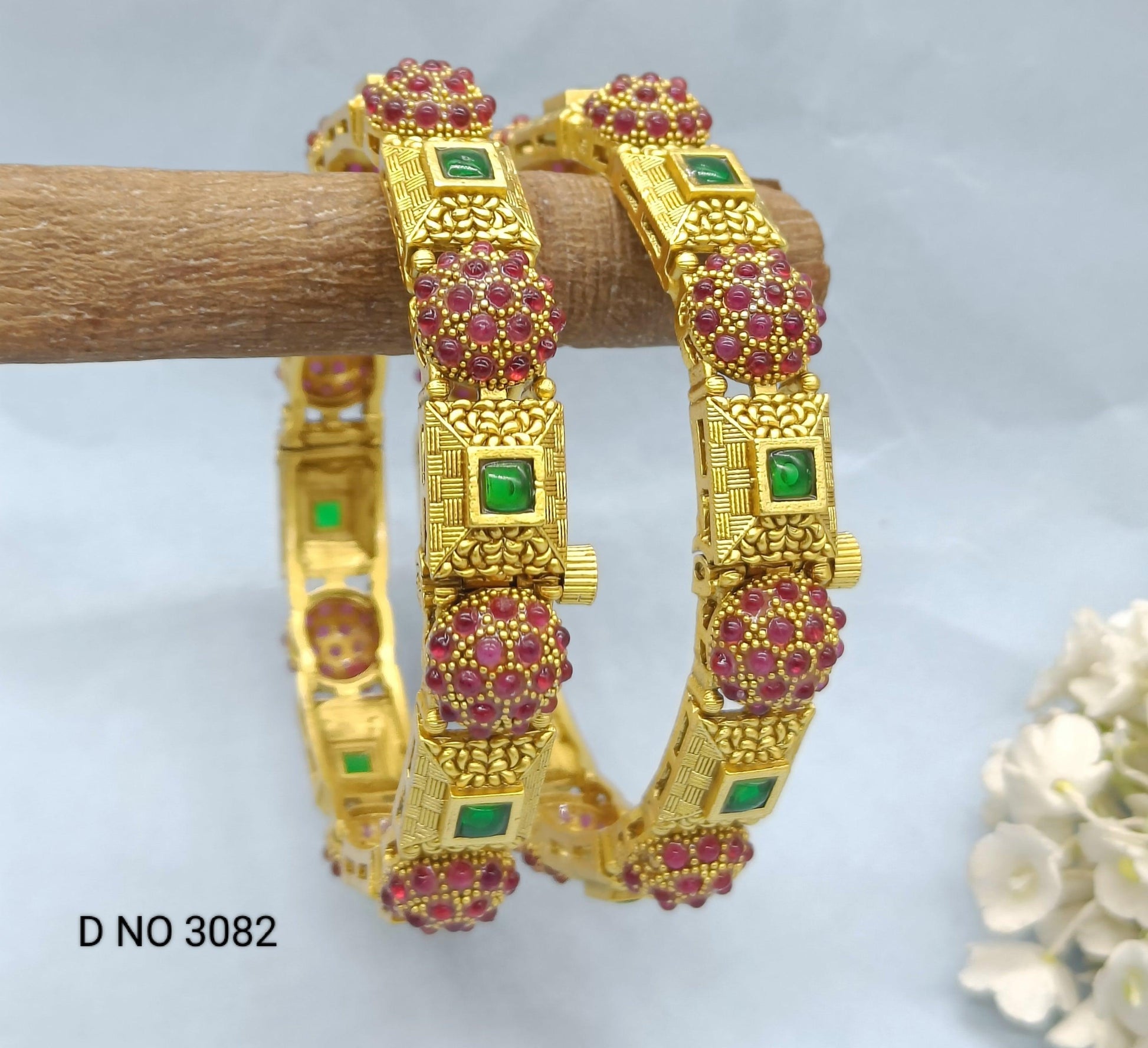 Antique Bangles Sku 3082 D1 - rchiecreation